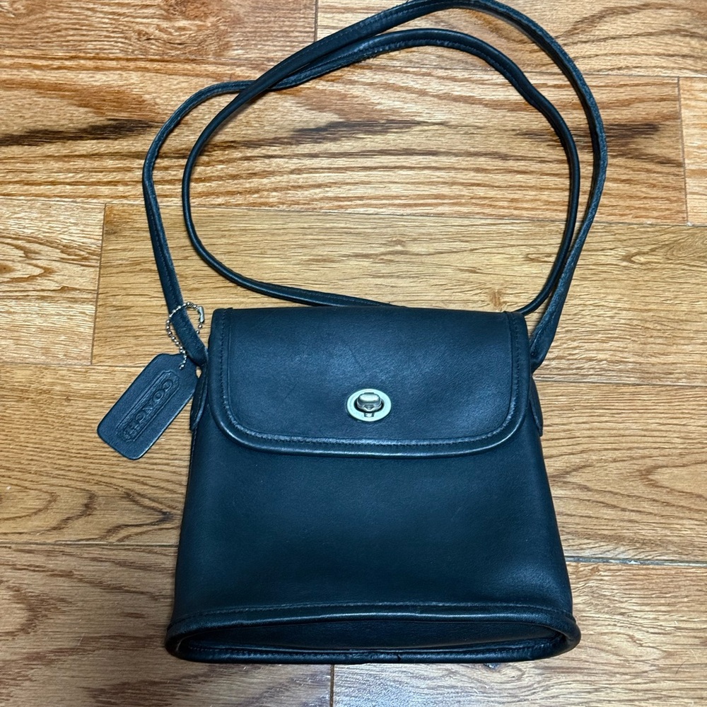 Coach Vintage Tango Bag In Black